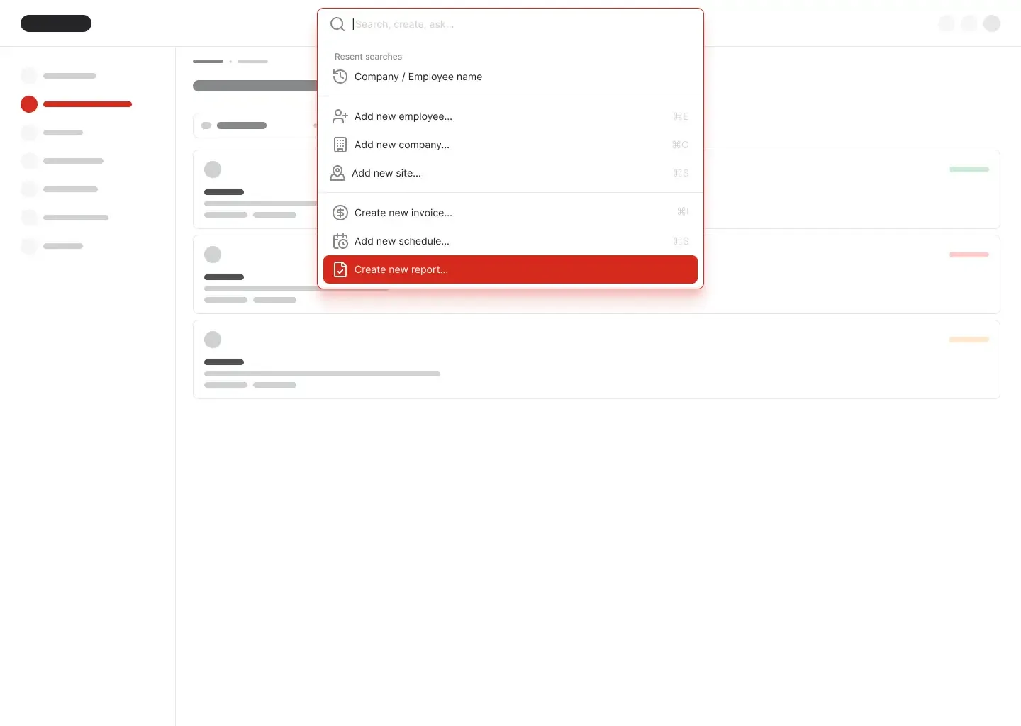 AI-powered command search