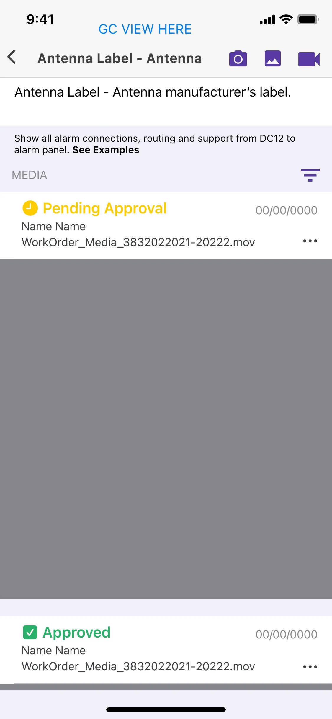 Pending approval